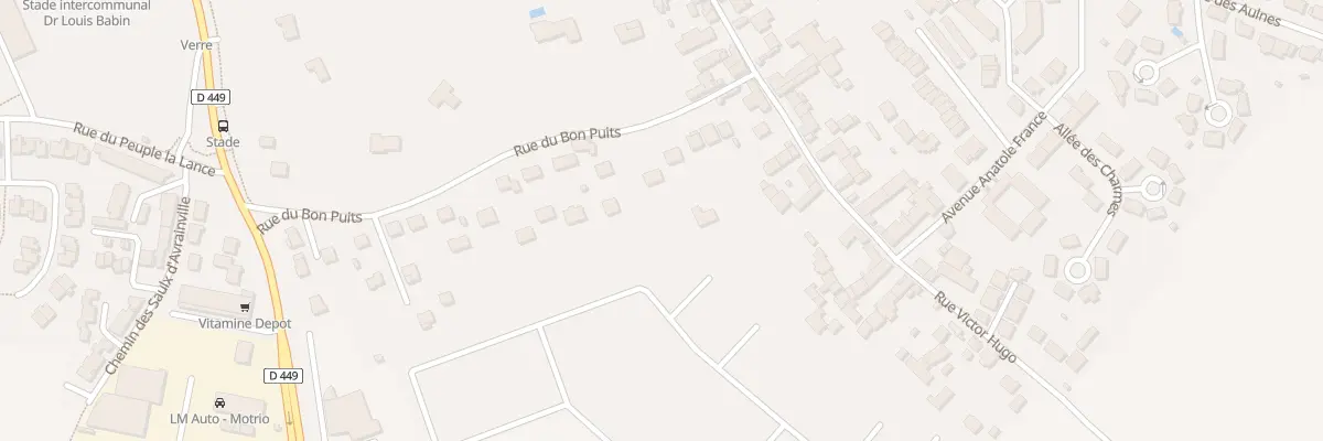 Plan du 13 Rue du Bon Puits à La Norville