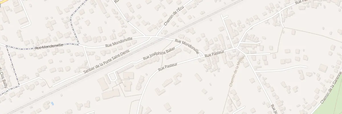 Plan du 7 Rue Josephine Baker à La Norville