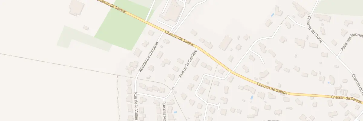 Plan du 3A Rue de la Carriere à Dury