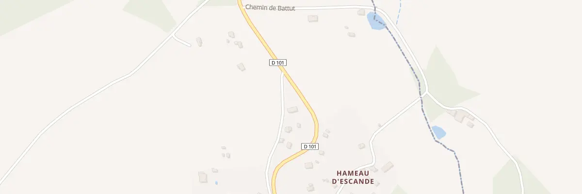 Plan du 5087 Le Plo-Ouest à Laprade