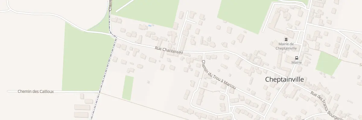 Plan du 25B Rue Chantereau à Cheptainville
