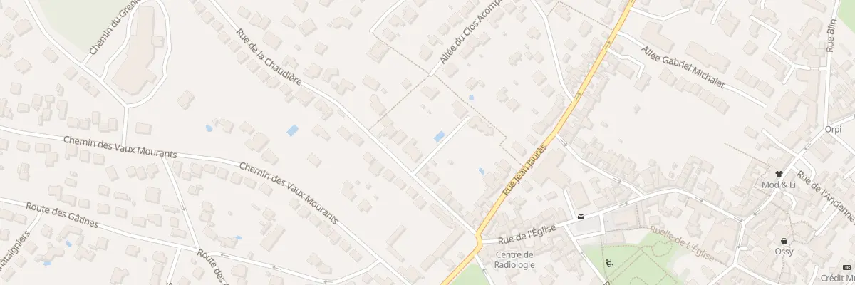 Plan du 14 Rue de la Chaudière à Verrières-le-Buisson
