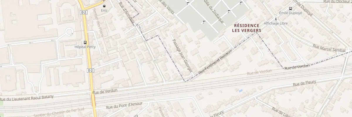 Plan du 70 Rue Ferdinand Buisson à Issy-les-Moulineaux