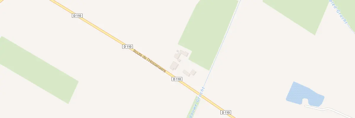 Plan du 849 Rte de l’Hossenaere à Looberghe
