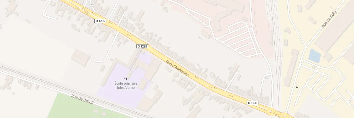 Plan du 324 Rue d’Abbeville à Amiens