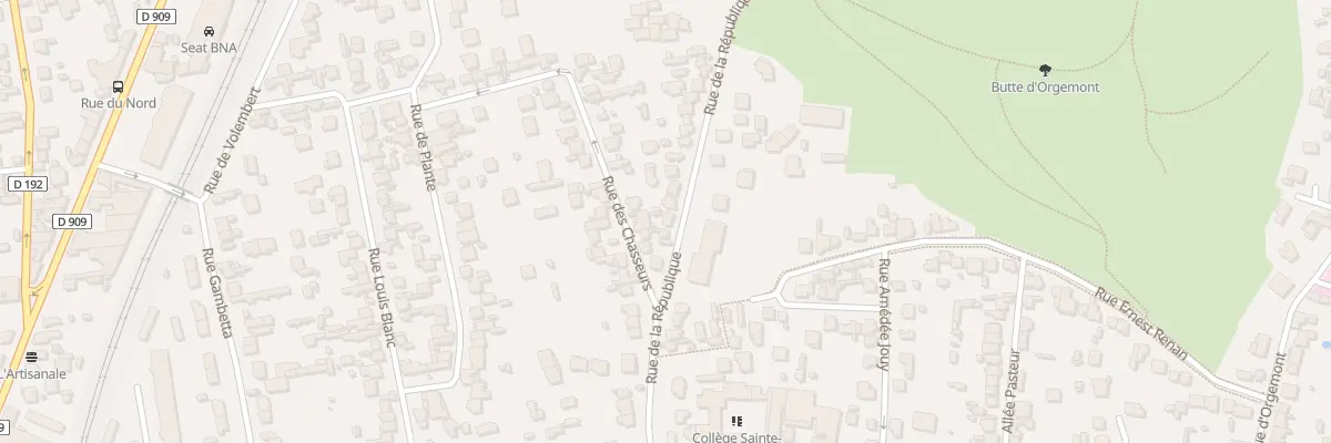 Plan du 111 Rue de la Republique à Argenteuil