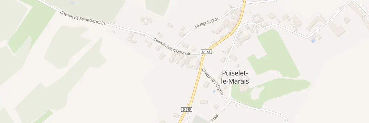 Plan du 5 Che Saint-germain à Puiselet-le-Marais