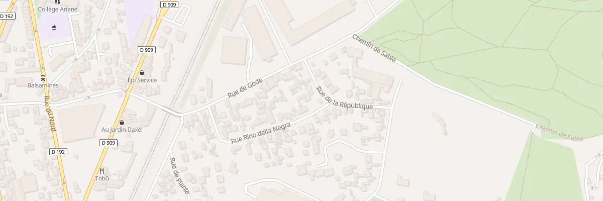 Plan du 23 Rue Rino Della Negra à Argenteuil