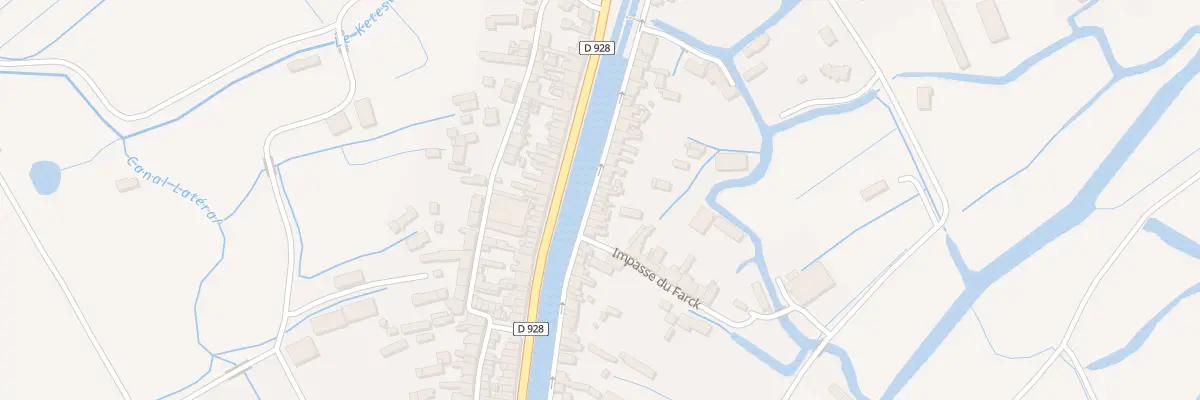 Plan du 70 Rue Faiseurs de Bateaux à Saint-Omer