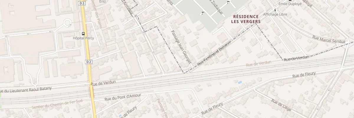 Plan du 74 Rue Ferdinand Buisson à Issy-les-Moulineaux