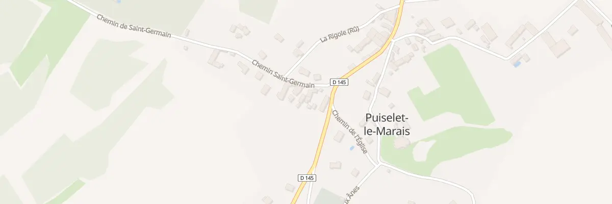 Plan du 3 Che Saint-germain à Puiselet-le-Marais