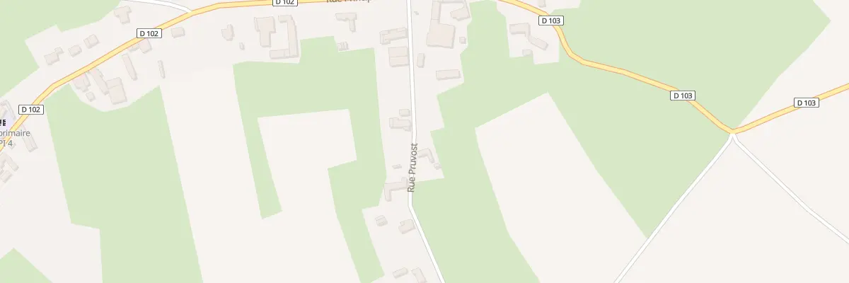 Plan du 5 Rue Pruvost à Flers
