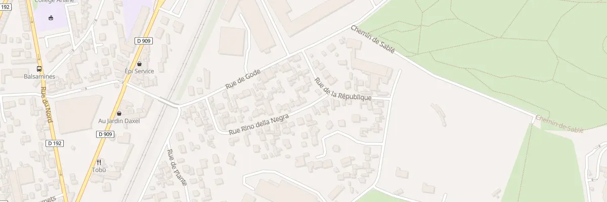 Plan du 21 Rue Rino Della Negra à Argenteuil
