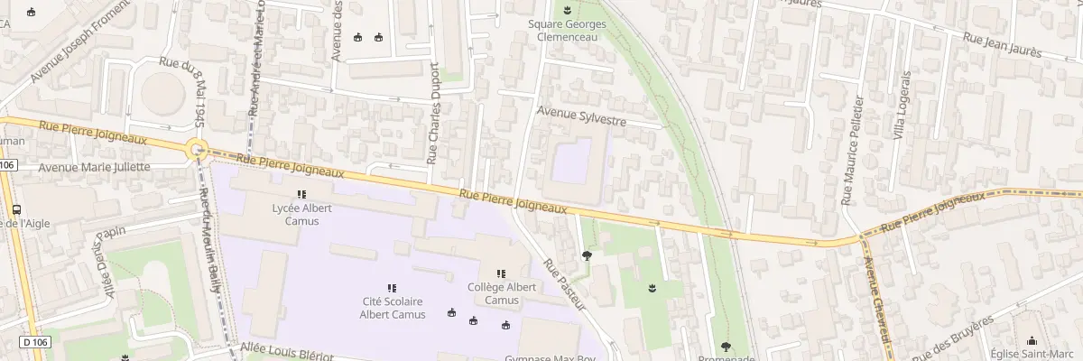 Plan du 116 Rue Pierre Joigneaux à Bois-Colombes