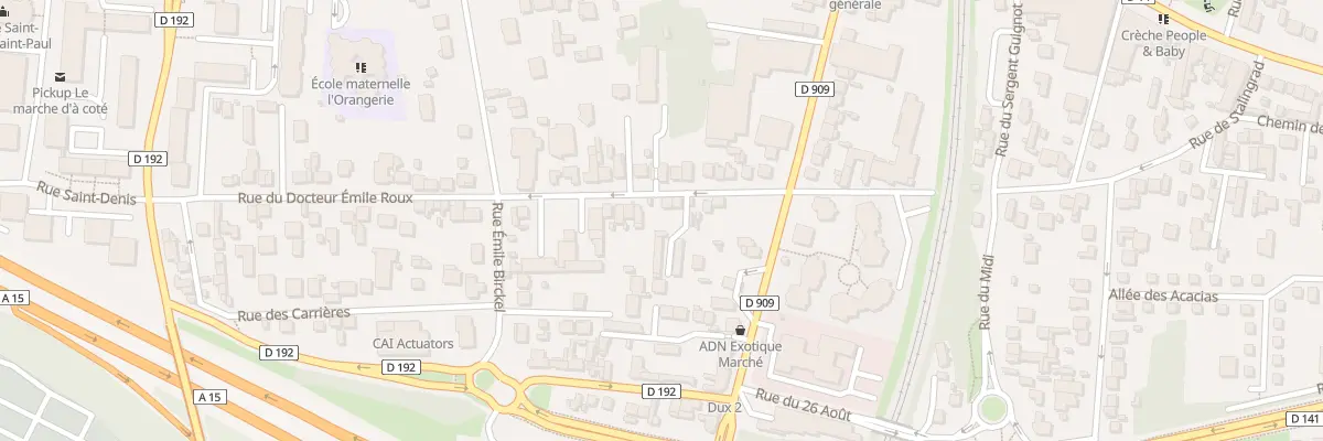 Plan du 11 Rue Doct Emile Roux à Sannois