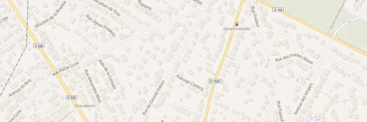 Plan du 19 Rue du Colonel Fabien à Saint-Prix
