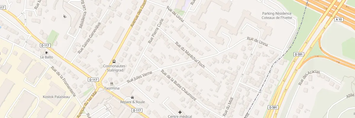 Plan du 19 Rue Jules Verne à Palaiseau
