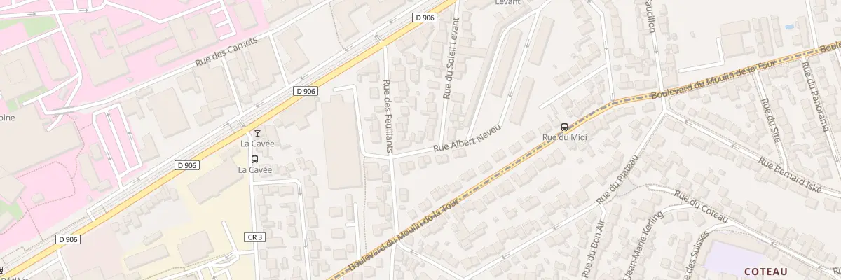 Plan du 16 Rue Albert Neveu à Clamart