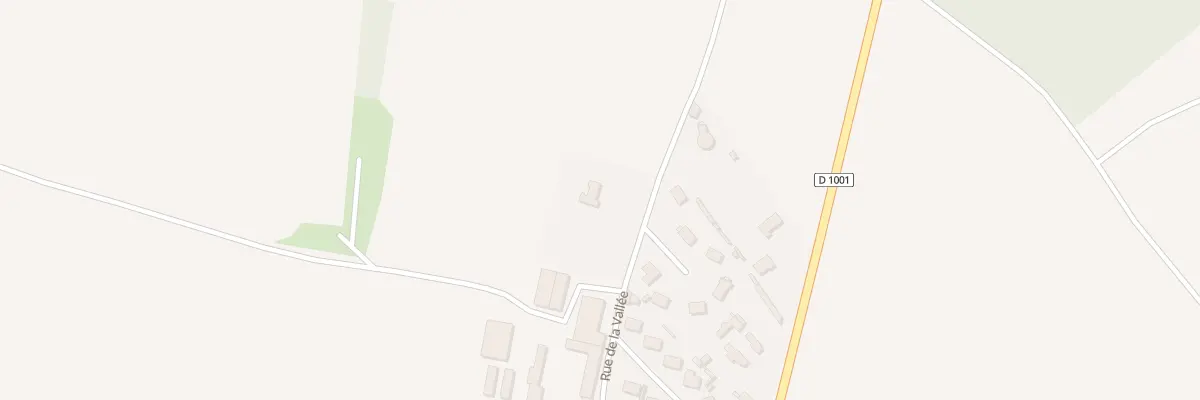 Plan du 17 Rue de la Vallée à Hébécourt