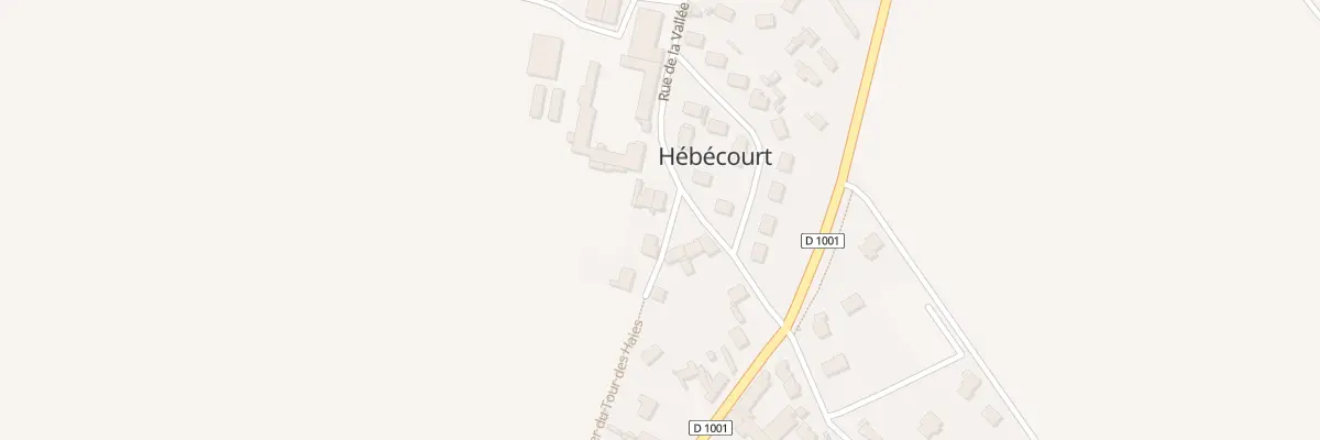 Plan du 5014 Le Village à Hébécourt