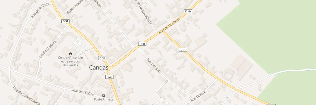 Plan du 16 Rue de Doullens à Candas