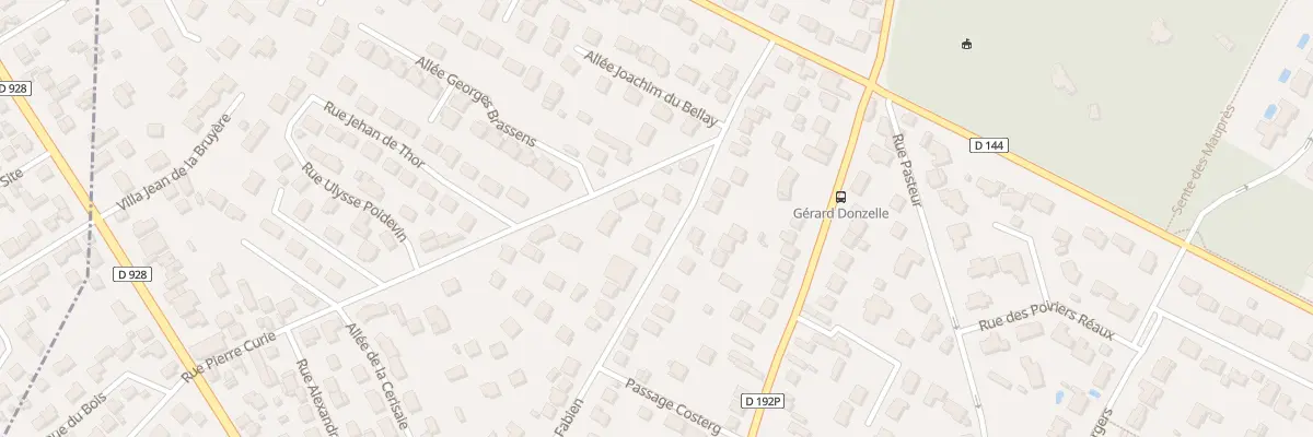 Plan du 22 Rue du Colonel Fabien à Saint-Prix