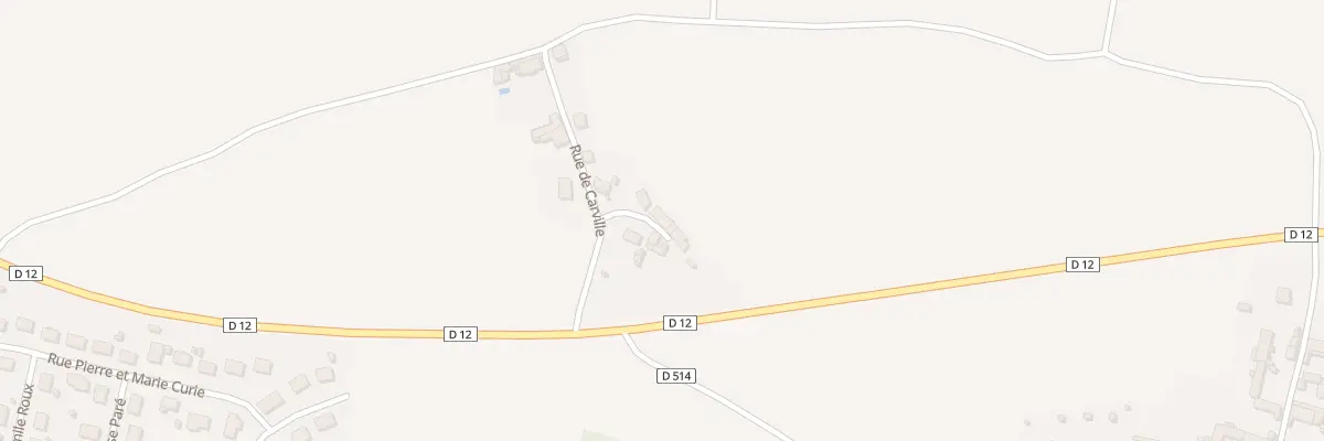 Plan du 2 Rue Hameau de Carville à Hermes