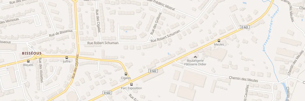 Plan du 26 Rue Robert Schuman à Castres