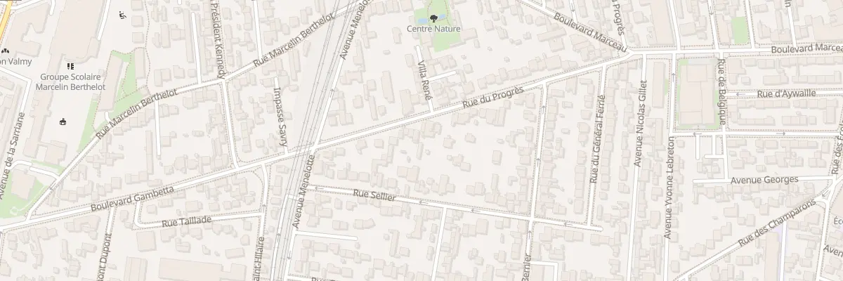 Plan du 22 Rue du Progrès à Colombes