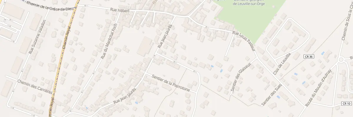 Plan du 3 Che des Grands Jardins à Leuville-sur-Orge