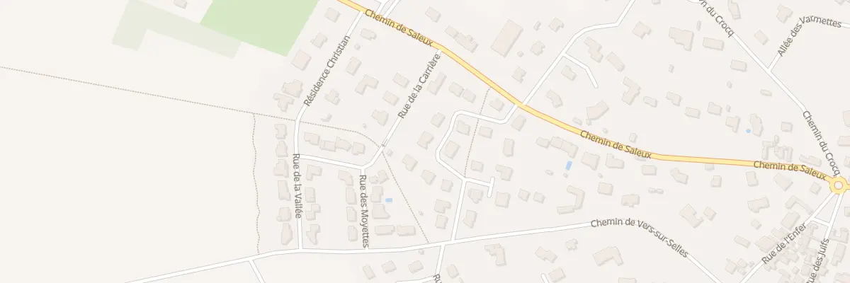 Plan du 10 Rue Capitaine Mezan à Dury