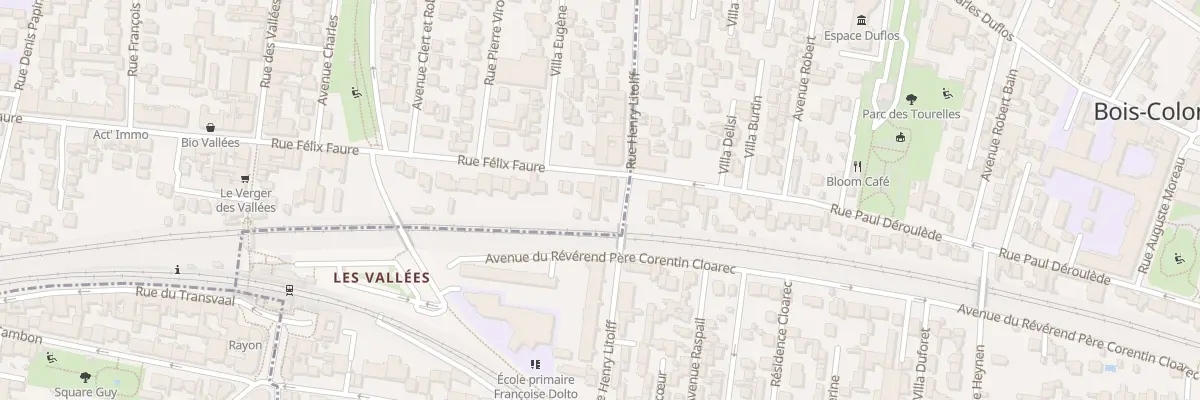Plan du 112 Rue Félix Faure à Colombes
