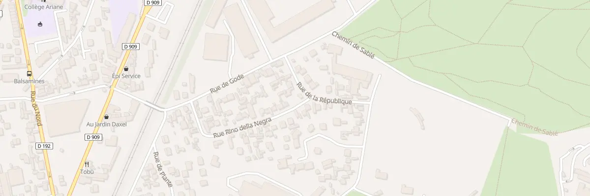 Plan du 185 Rue de la Republique à Argenteuil