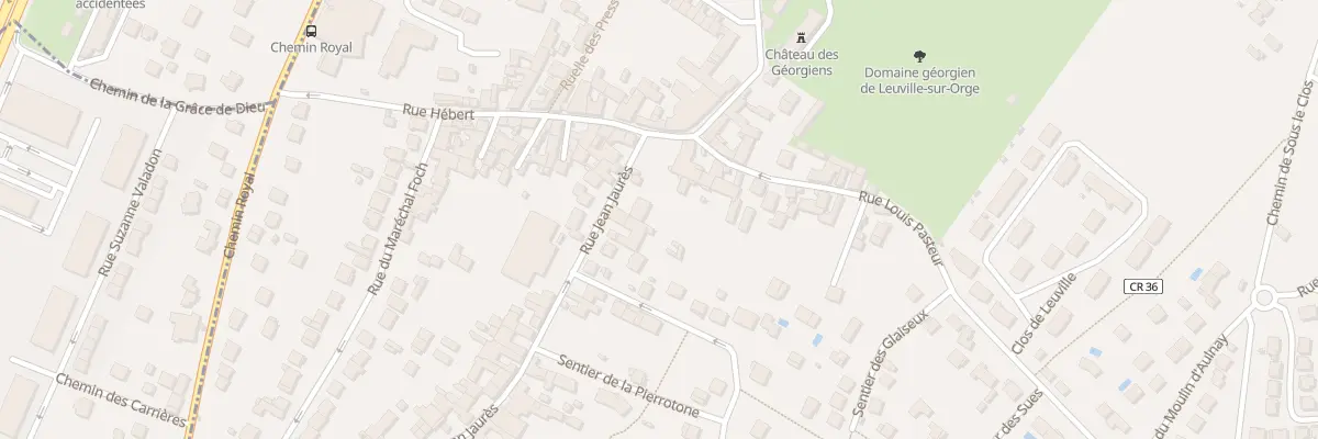 Plan du 72 Rue Jean Jaurès à Leuville-sur-Orge