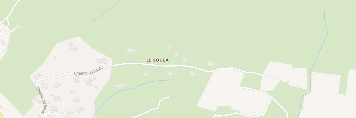 Plan du 31 Che du Soula à Couiza