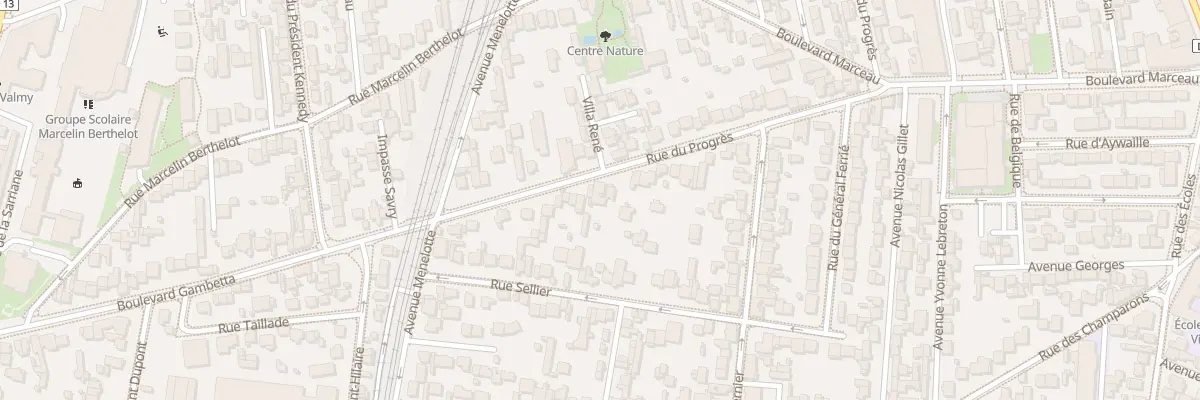 Plan du 26 Rue du Progrès à Colombes
