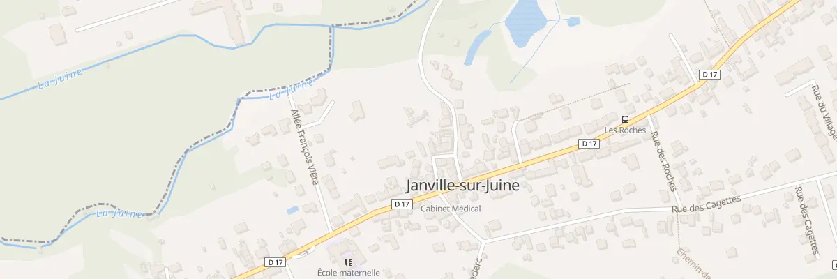 Plan du 9 Pas de la Pompe à Janville-sur-Juine