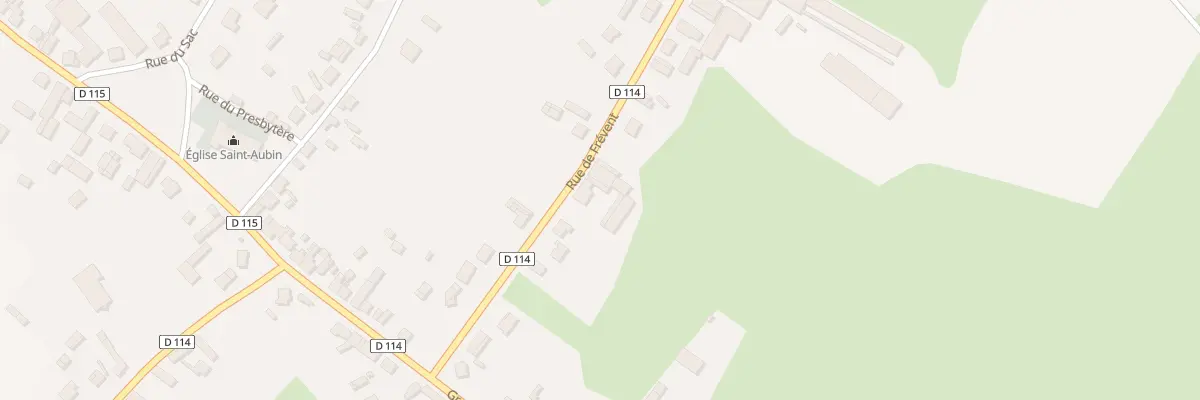 Plan du 18 Rue de Frévent à Bonnières