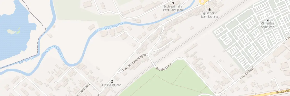 Plan du 101 Gr Grande Rue Petit St Jean à Amiens