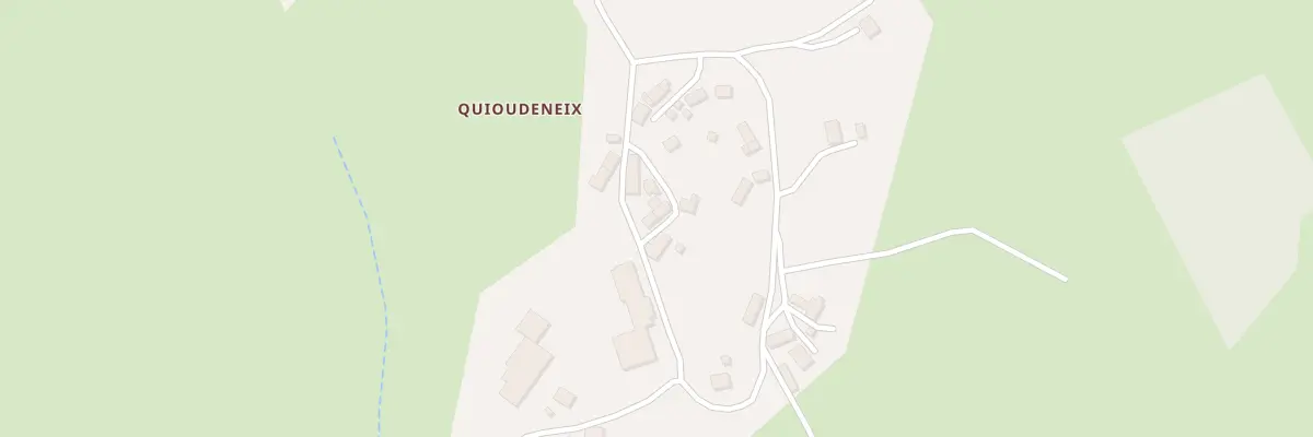 Plan du 7 Quioudeneix à Néoux