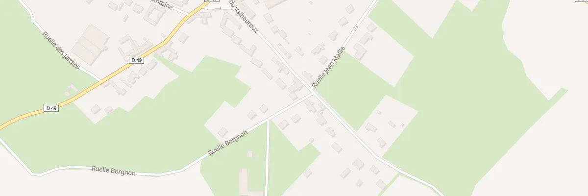 Plan du 16 Rue du Valheureux à Candas