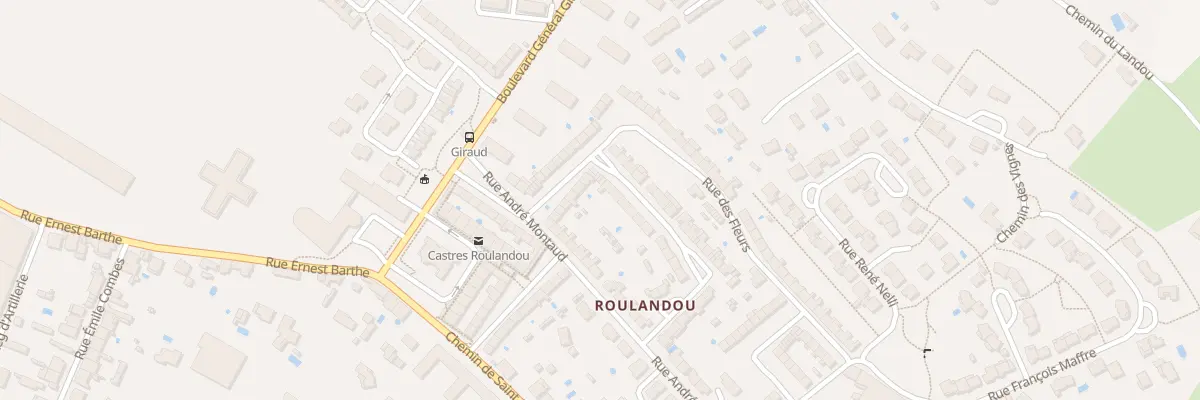 Plan du 27 Rue Cdt l’Herminier à Castres