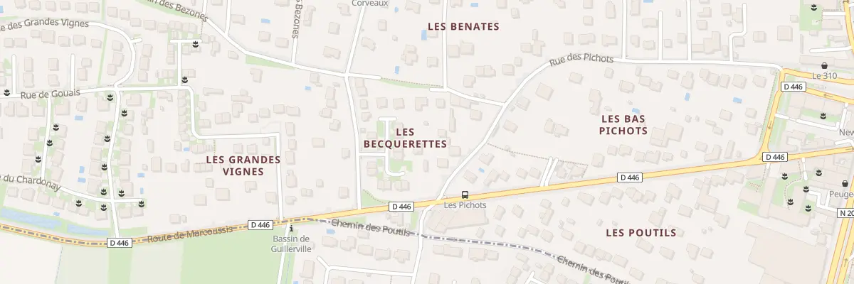 Plan du 54 Rte de Marcoussis à Montlhéry