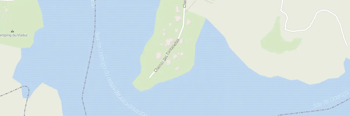 Plan du 21 Che les Fontanelles à Lacapelle-Viescamp
