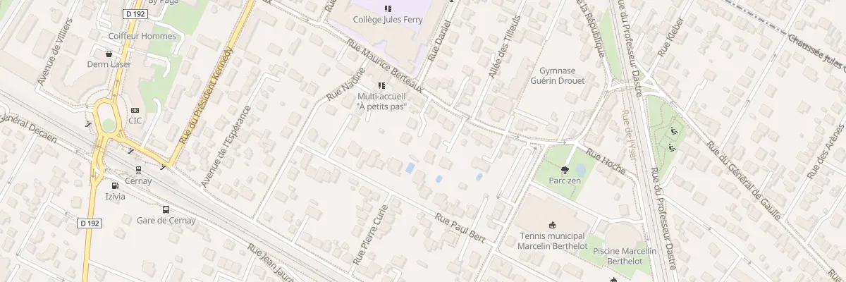 Plan du 38 Rue Maurice Berteaux à Ermont