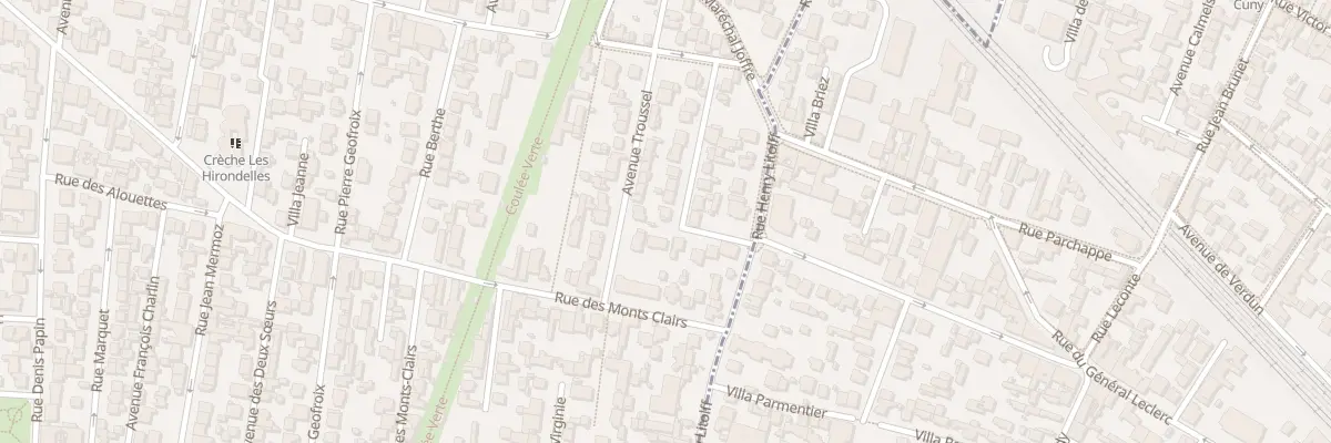 Plan du 18 Av Centrale à Colombes