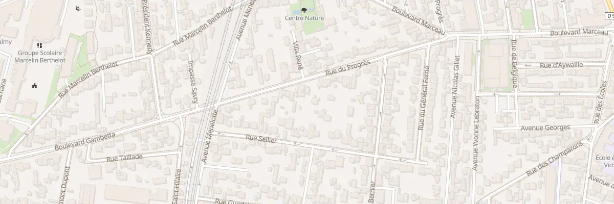 Plan du 28 Rue du Progrès à Colombes
