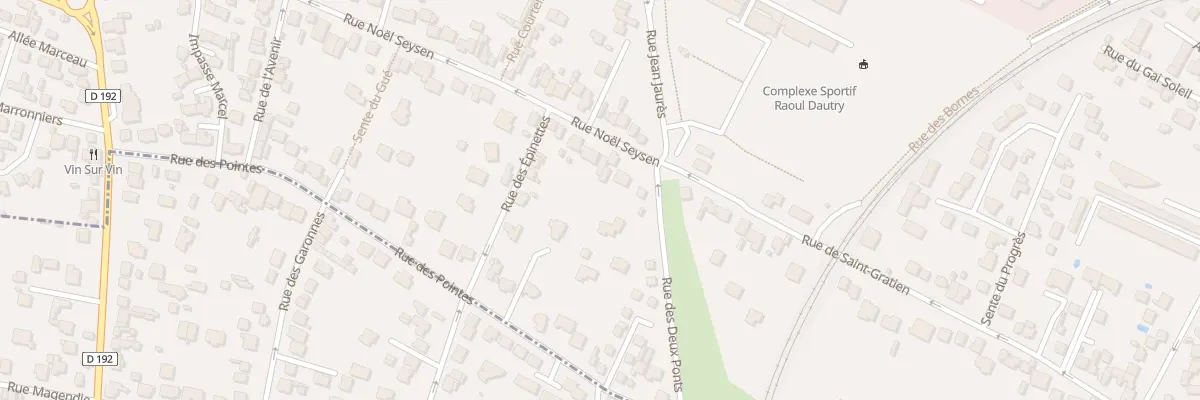 Plan du 464 Rue Noel Seysen à Ermont