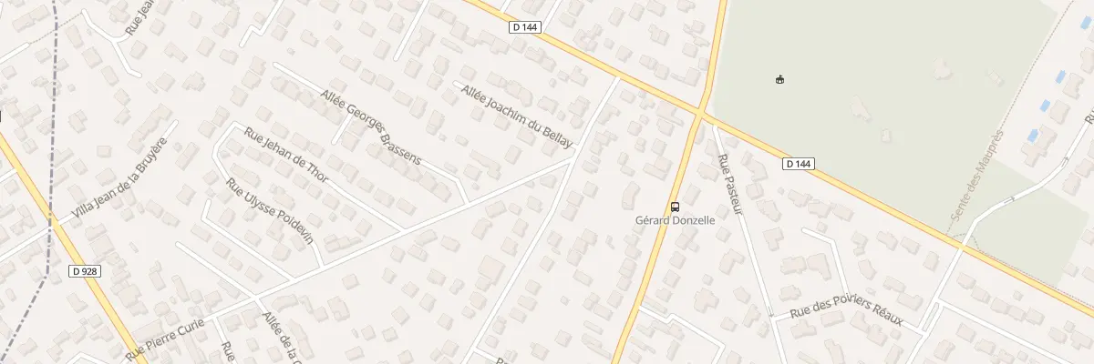 Plan du 10 Rue du Colonel Fabien à Saint-Prix