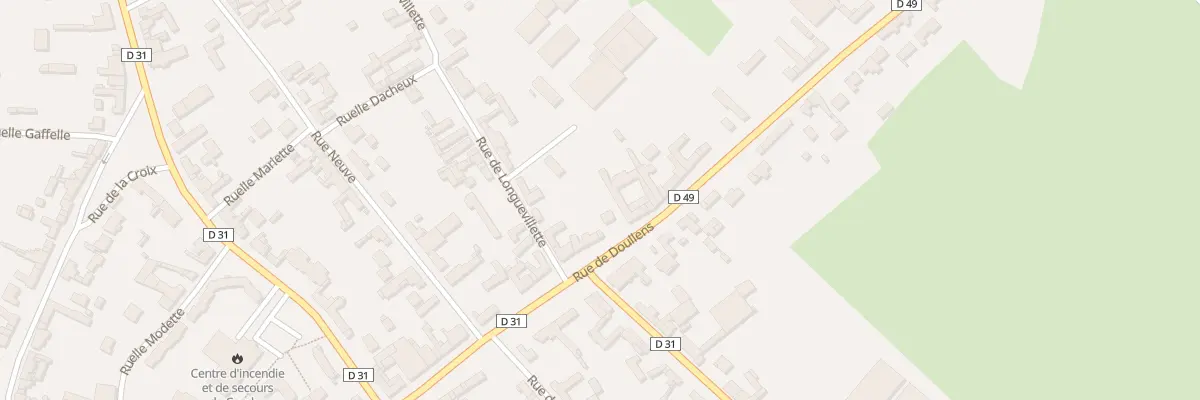 Plan du 21 Rue de Doullens à Candas